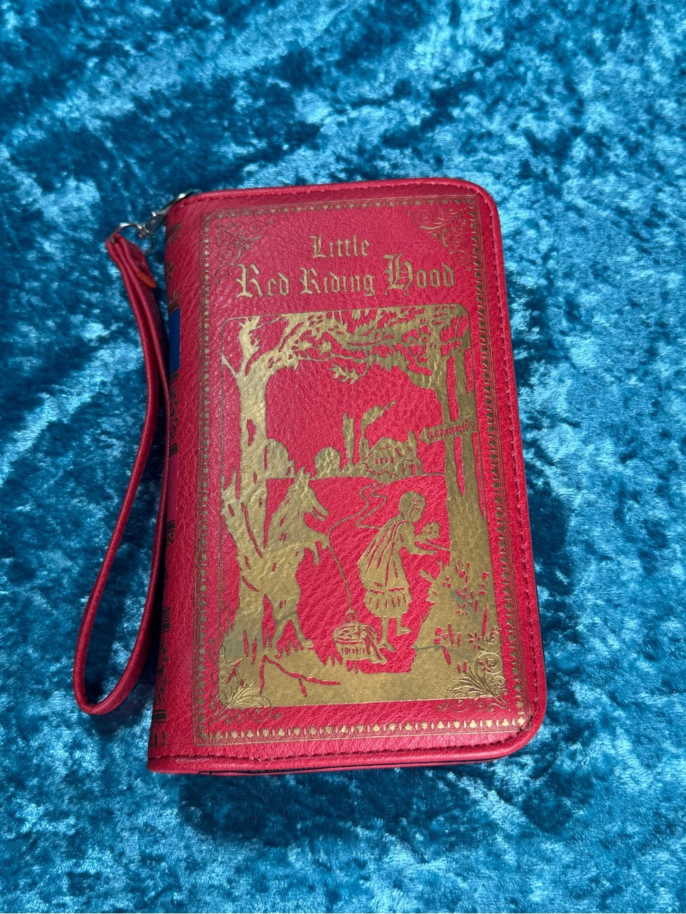 NWOT Little Red Riding Hood Book Wallet